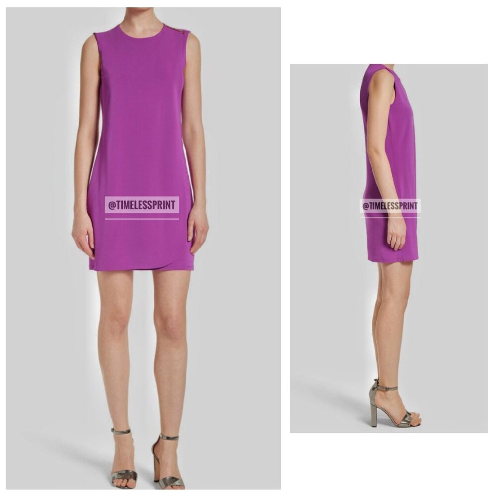 Ted Baker London Purple Sleeveless Dress